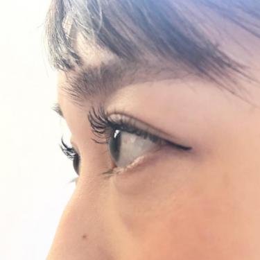 施術後（まつげパーマ）